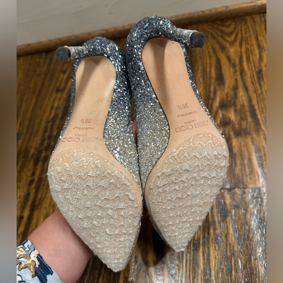 Jimmy Choo glitter heels - Picture 2 of 9